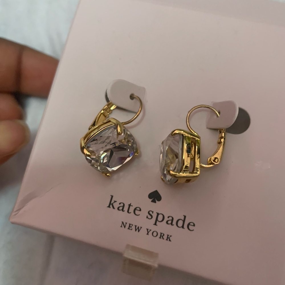 Kate spade silver earrings